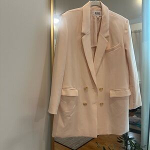 BB Dakota Light Pink Blazer Relaxed Fit